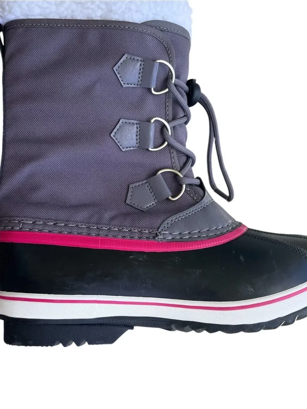 Sorel Yoot Pac Nylon Youth’s Snow Winter Boots Size 4